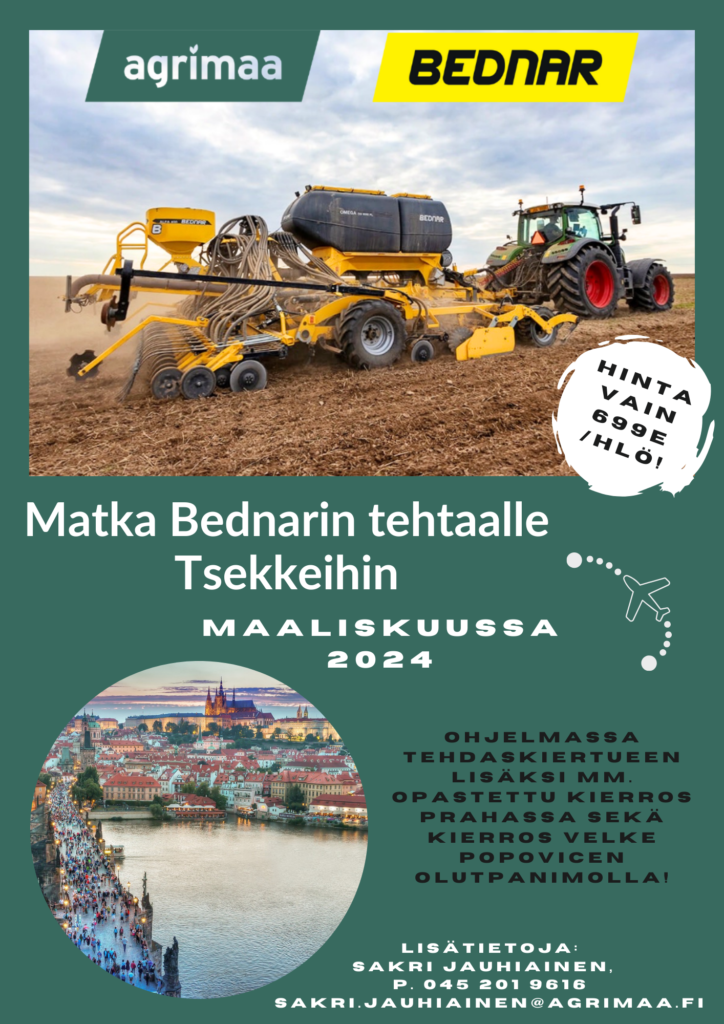 Matka Bednarin tehtaalle Tsekkeihin