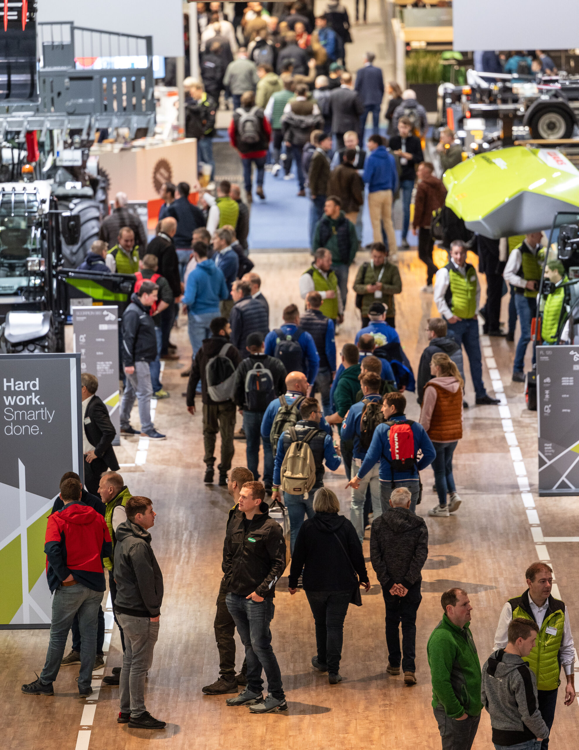 Agritechnica 2023 Einlass Agritechnican humua